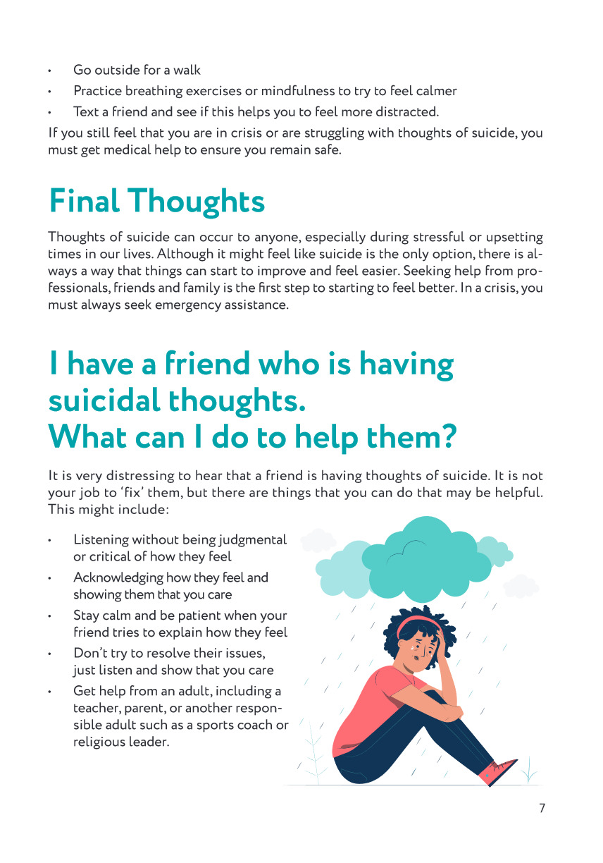 Coping With Suicidal Thoughts, page 7 of 12